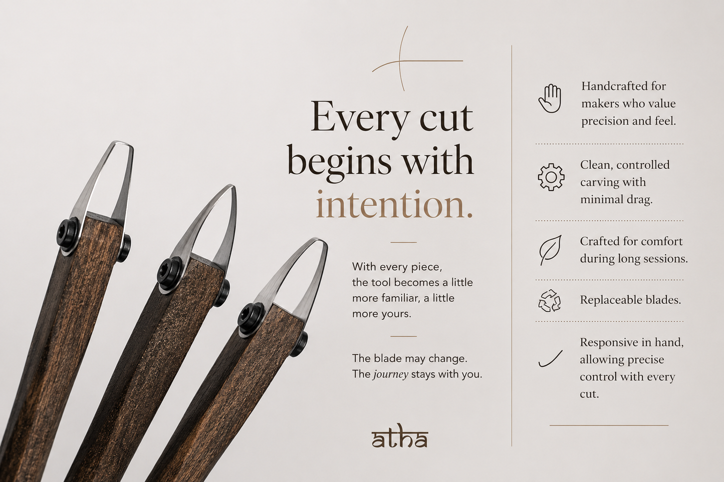 Atha U-Tip Carver